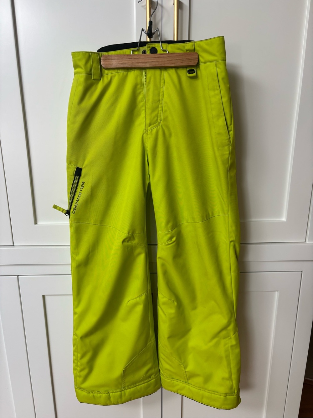 Obermeyer Neon Lime Ski/Snow Pants